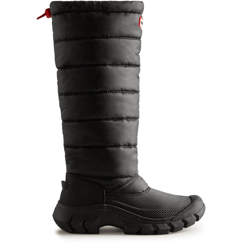 Hunter Intrepid Botas De Agua Negras De Nailon Para Mujer