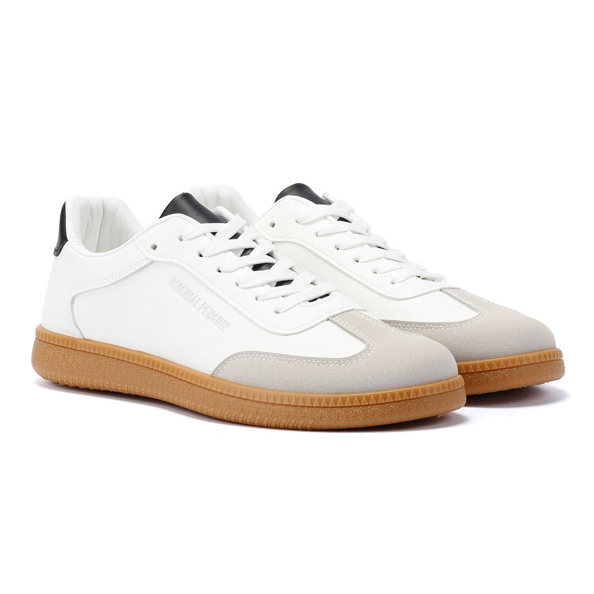 Penguin Salsa Zapatillas Blancas / Goma Para Hombre