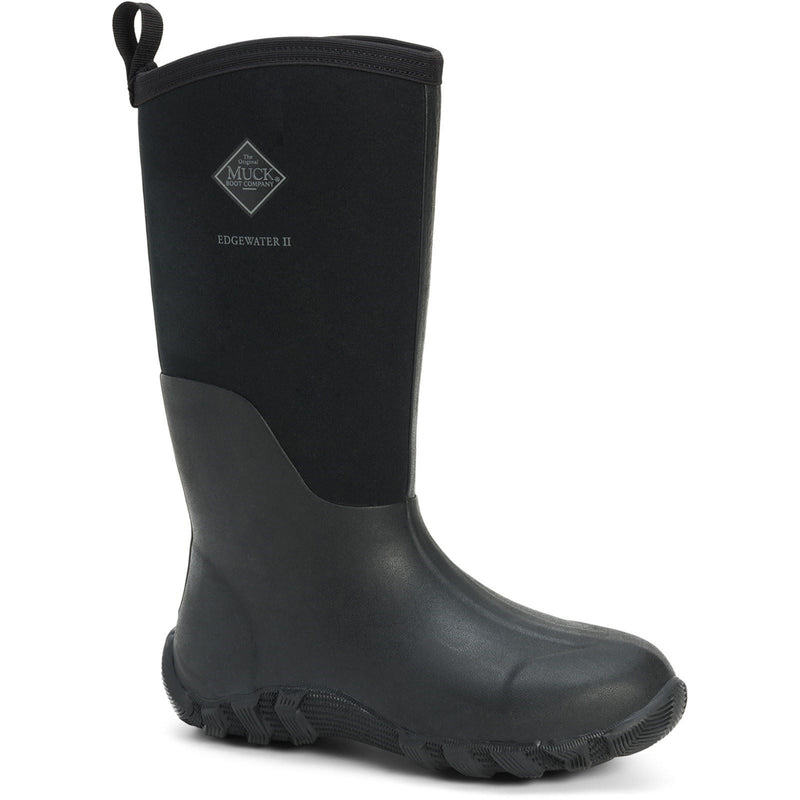 Muck Boots Edgewater II Botas De Agua Negras De Goma