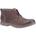 Hush Puppies Tyson Chukka Botas De Cuero Marrón Para Hombre