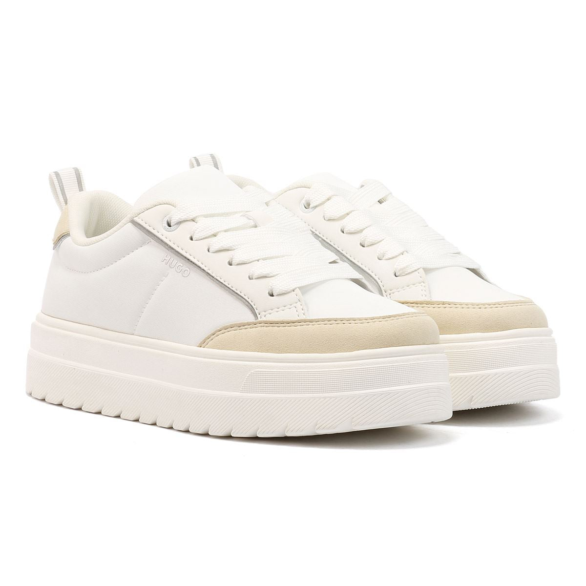 Hugo Lyssa Tennis Zapatillas Blancas De Mujer