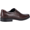 Hush Puppies Brody Zapatos De Hombre De Cuero Color Chocolate Sin Cordones