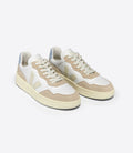 Veja V-90 Zapatillas De Cuero Beige Para Hombre