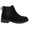 Hush Puppies Maddy Botas De Mujer De Ante Negras.