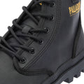 Palladium Pampa Hi Wax Botas De Lona Negra