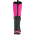 Muck Boots Arctic Sport II Tall Botas De Agua Negras/Rosas De Goma.