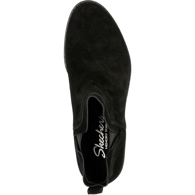 Skechers Texas Rodeo Night Botas Negras De Cuero Para Mujer.