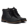 Barbour Botas Negras Para Hombres Deckham