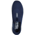 Skechers GO WALK 7 Easy On 2 Mesh Para Hombre En Color Azul Marino