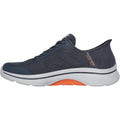 Skechers Arch Fit 2.0 Simplicity 2 Zapatillas De Tela Para Hombre En Color Carbón/Naranja