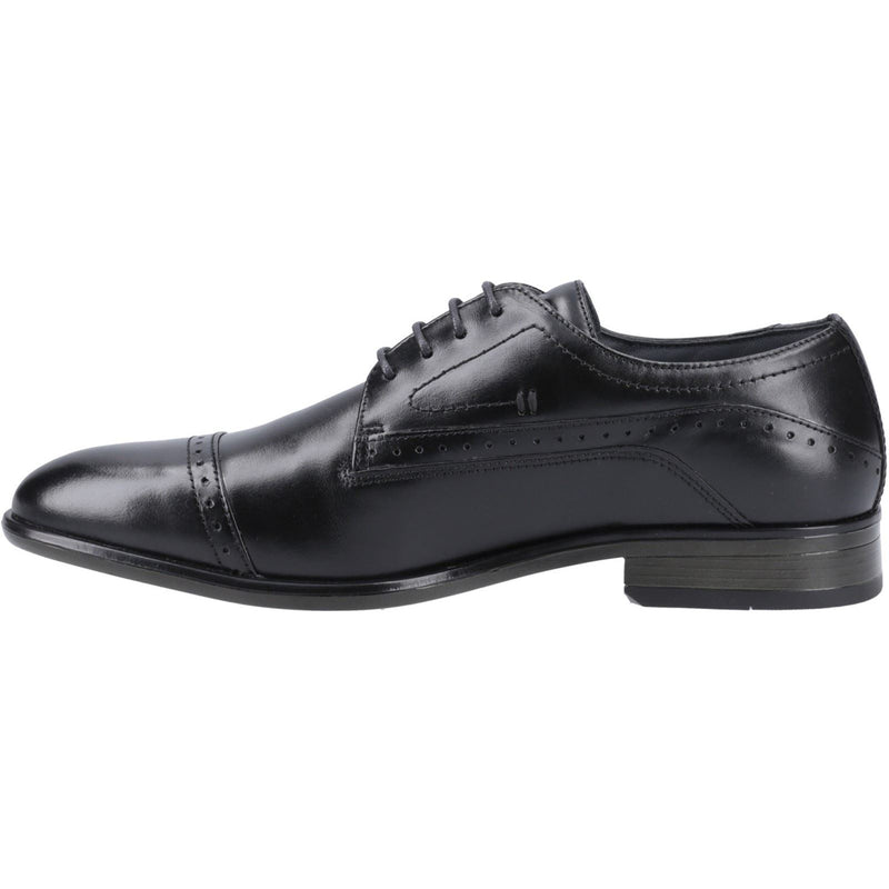 Pod Ralph Zapatos Oxford Negros De Cuero Para Hombre