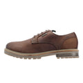 Barbour Sandstone Zapatos De Cuero Marrón Para Hombre Con Cordones.