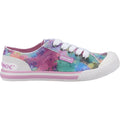 Rocket Dog Rocket Dog Jazzin Zapatillas De Lona Para Mujer En Rosa/Multicolor 