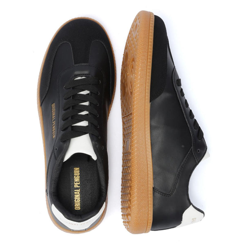 Penguin Salsa Zapatillas Negras Para Hombre