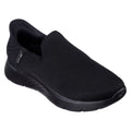 Skechers Go Walk Flex No Hands Zapatillas De Hombre De Poliéster Negro