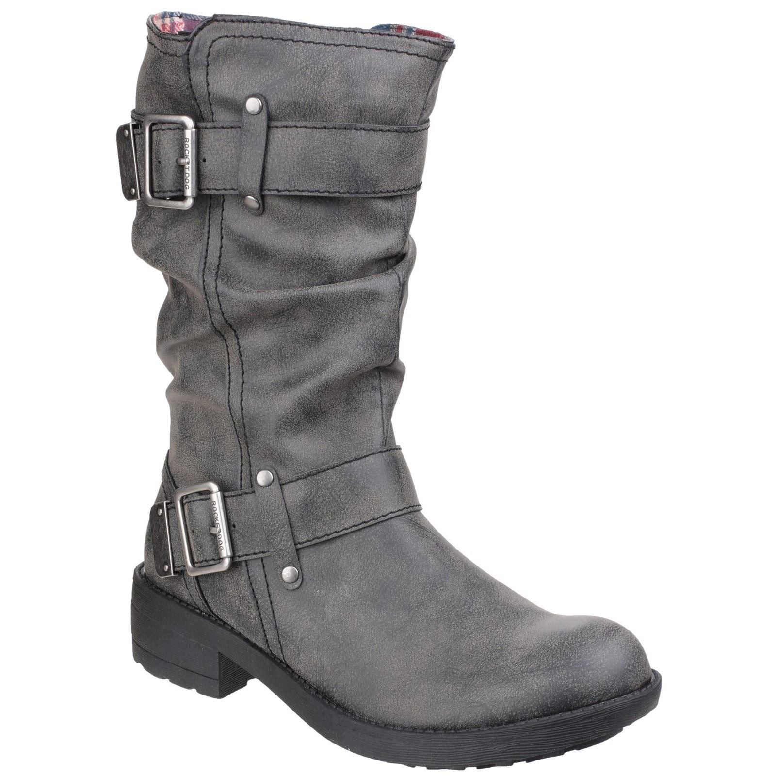 Rocket Dog Trumble Botas Negras De Mujer