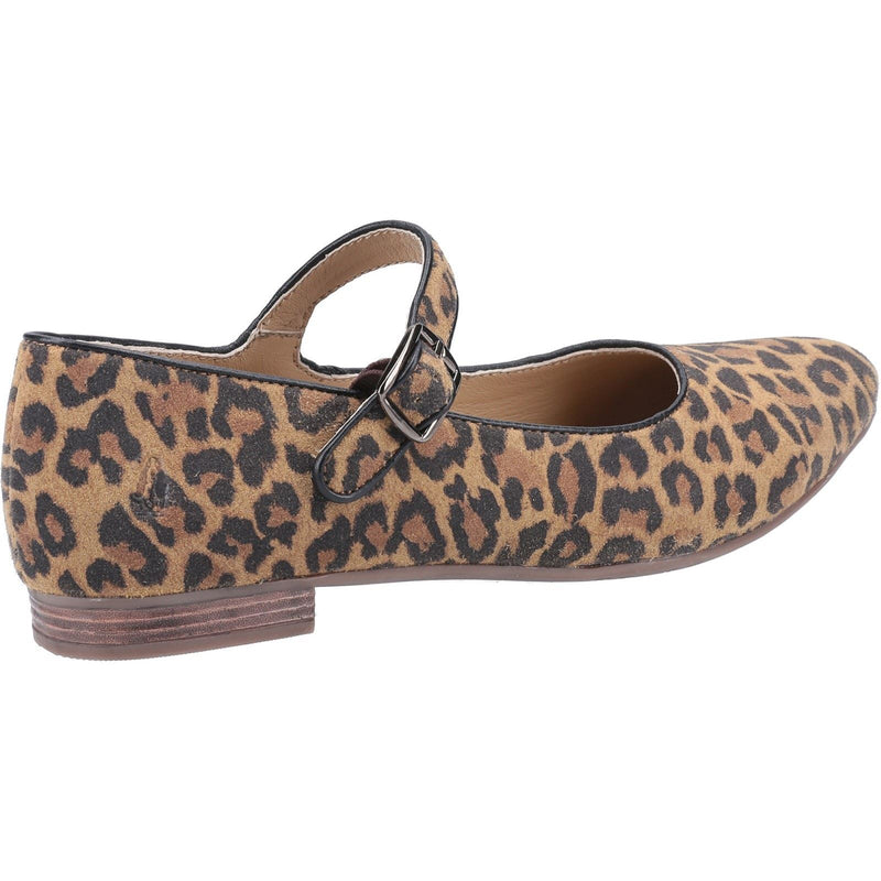 Hush Puppies Melissa Strap Bailarinas De Leopardo Para Mujer De Ante