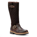 Barbour Willow Tall Botas Marrones De Mujer De Ante