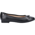 Hush Puppies Naomi Bailarinas De Cuero Negras Para Mujer