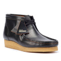 Clarks Originals Wallabee Botas Negras De Cuero Para Hombre.