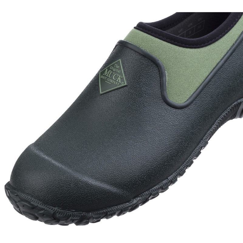 Muck Boots Muckster II Low Zapatos De Agua Verdes De Goma