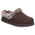 Skechers Keepsakes Ice Angel Zapatillas De Mujer De Poliéster Color Chocolate