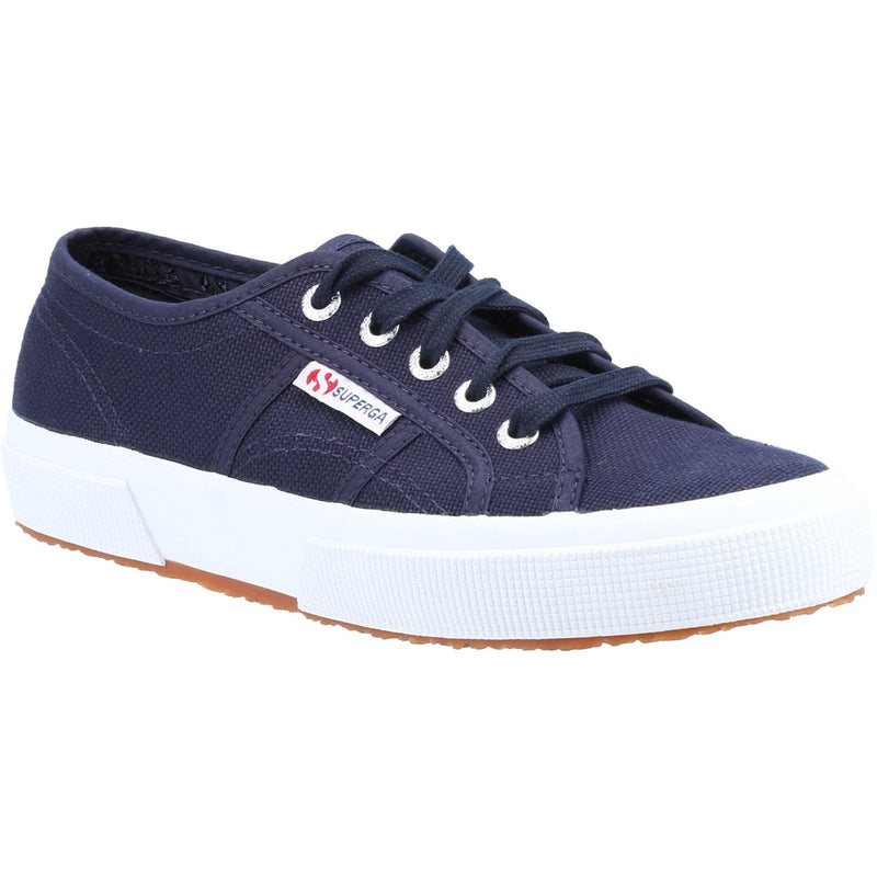 Superga 2750 Cotu Classic Zapatillas De Mujer En Azul Marino/Blanco 100% Algodón