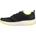 Skechers GO RUN Consistent - Intensify-X Zapatillas De Tela Para Mujer En Negro Y Lima