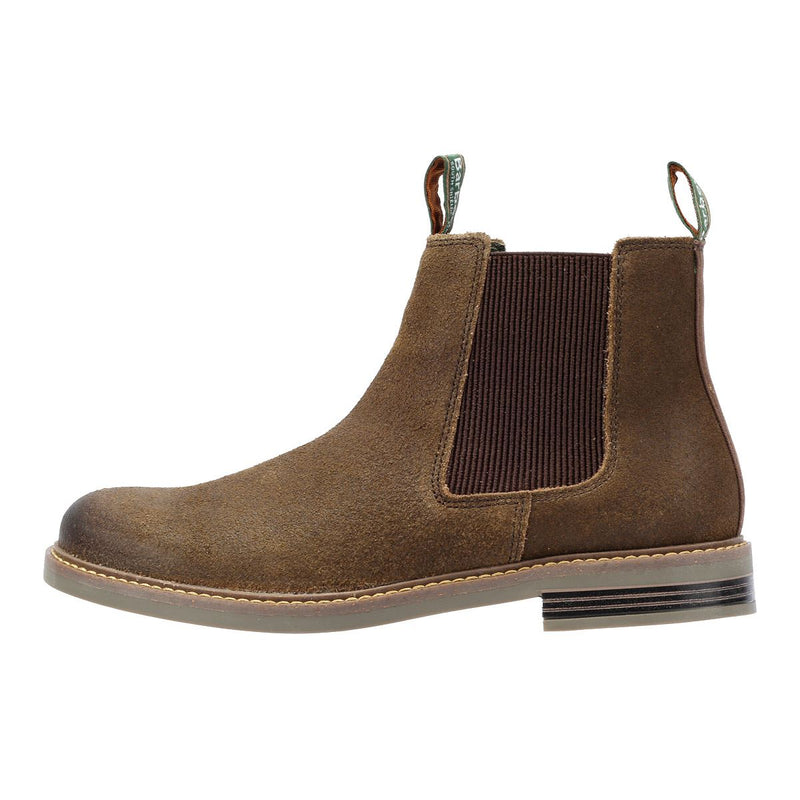 Barbour Farsley Botas Marrones De Ante Para Hombre