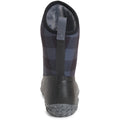 Muck Boots Muckster II Mid Botas De Agua Escocesas De Goma En Negro/Gris.