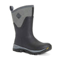 Muck Boots Arctic Ice Mid AGAT Botas De Agua Geométricas Negras/Grises De Goma