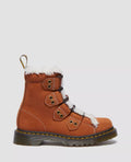 Dr. Martens 1460 Lace To Toe Botas Marrones De Piel Para Mujer