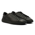 Boss Kieran Tennis Zapatillas De Piel Para Hombre En Negro.