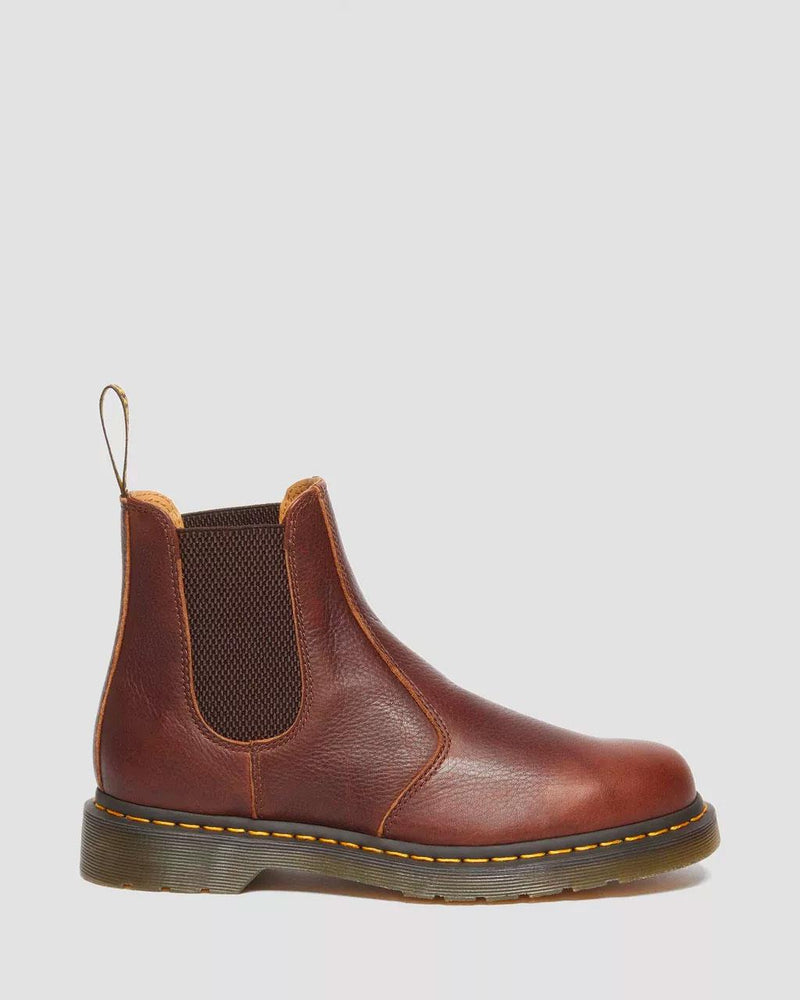 Dr. Martens 2976 Ambassador Botas Marrones De Cuero