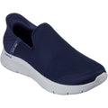 Skechers Go Walk Flex No Hands Zapatillas De Deporte De Hombre De Poliéster Azul Marino