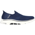 Skechers GO WALK 7 Easy On 2 Mesh Para Hombre En Color Azul Marino