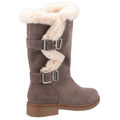 Hush Puppies Megan Botas De Ante Gris Para Mujer