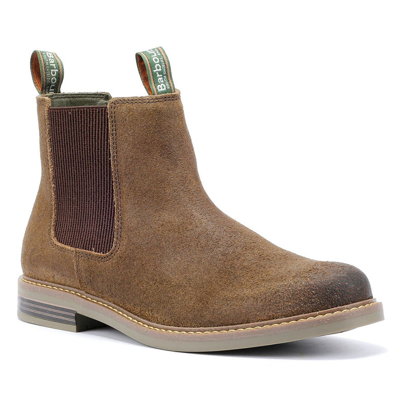 Barbour Farsley Botas Marrones De Ante Para Hombre