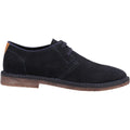 Hush Puppies Scout Zapatos De Ante Azul Marino Para Hombre Con Cordones