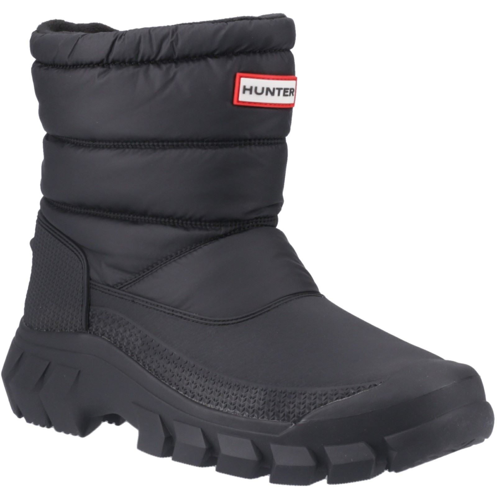 Hunter Intrepid Short Botas De Agua Negras Para Hombre