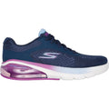 Skechers Go Walk Air 3.0 Zapatillas De Tela Para Mujer En Azul Marino/Morado