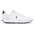 Ralph Lauren Trail 125 Zapatillas Blancas De Cuero Para Hombre