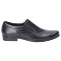 Hush Puppies Billy Zapatos De Cuero Para Hombre, Color Negro, Sin Cordones.