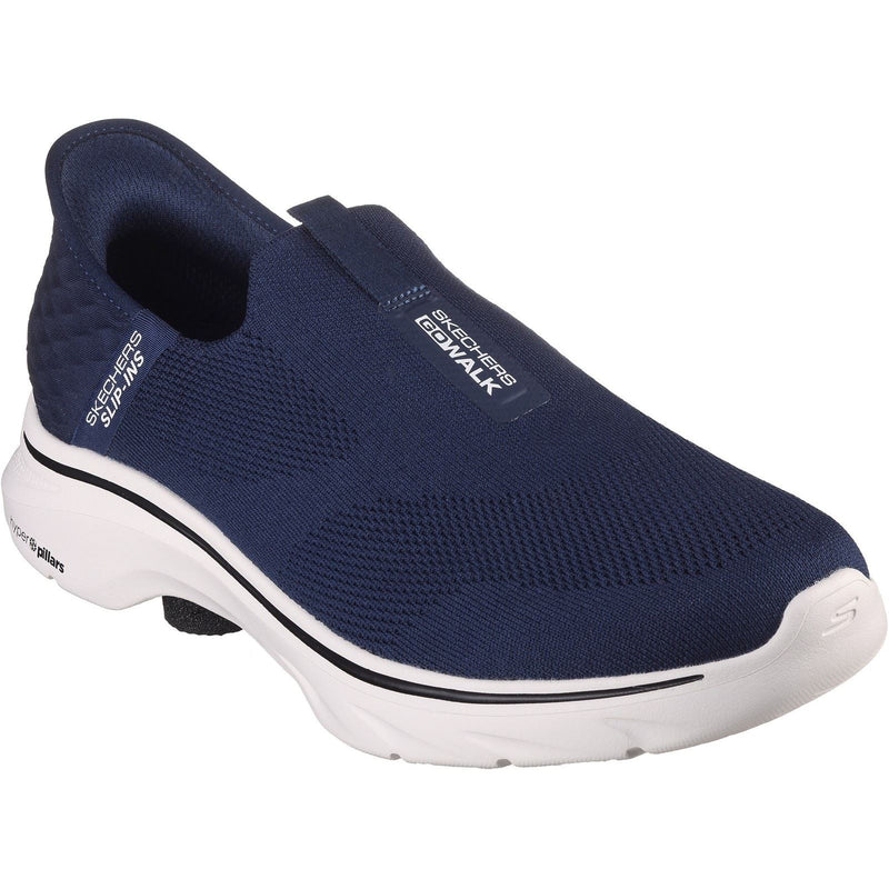 Skechers GO WALK 7 Easy On 2 Mesh Para Hombre En Color Azul Marino