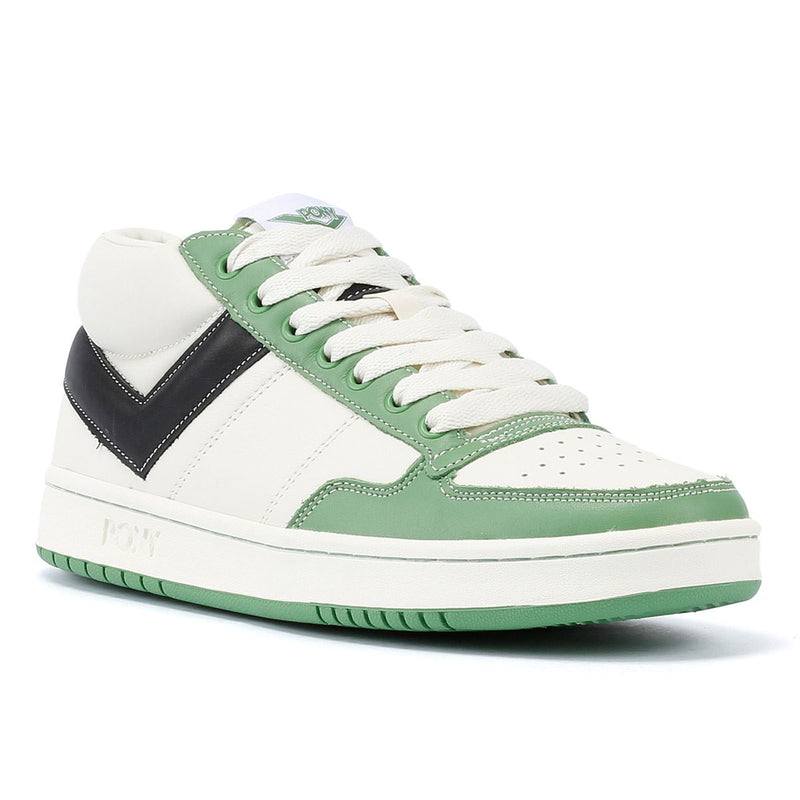 Pony #1 Low Zapatillas Blancas/Verde Rucker De Ante