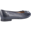 Hush Puppies Naomi Bailarinas De Cuero Para Mujer En Color Azul Marino