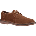 Hush Puppies Scout Zapatos De Ante Para Hombre En Color Beige Con Cordones.