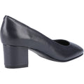 Hush Puppies Anna Tacones De Cuero Azul Marino Para Mujer