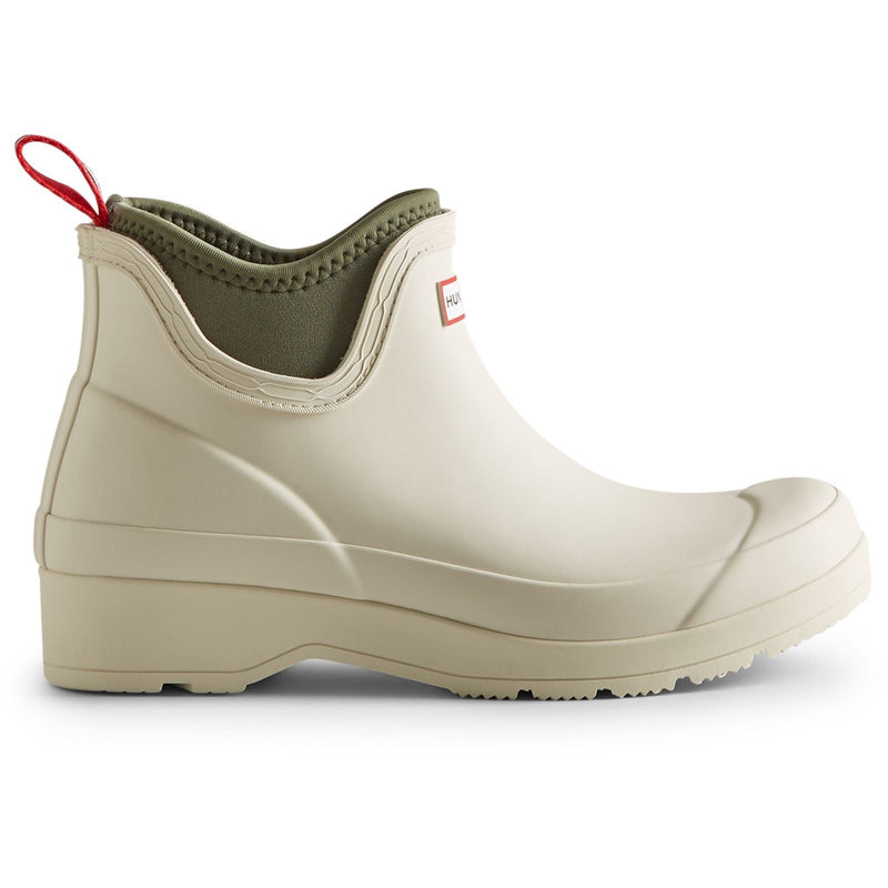 Hunter Play Chelsea Neoprene Botas De Agua Blancas Sombreadas Para Mujer De Goma.