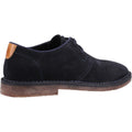 Hush Puppies Scout Zapatos De Ante Azul Marino Para Hombre Con Cordones